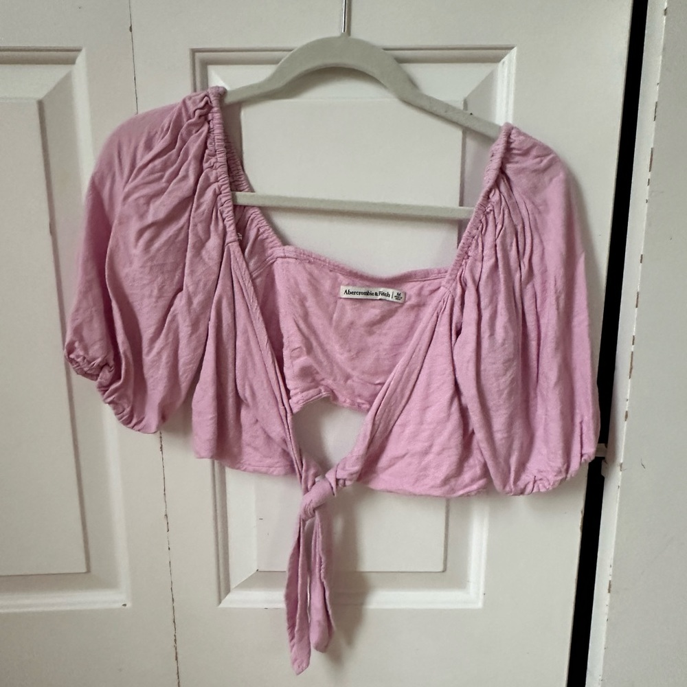 NWOT Abercrombie & Fitch Tie Front Top